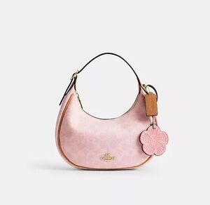 New! Coach Emily Shoulder Bag In Powder Pink 🩷 #CDW86